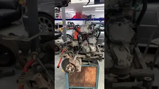 Nissan Leaf electric motor removal