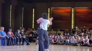 Glenn Ball and Susan Kirklin and Arjay’s Leg - Champions Strictly - Wild Westie 2022