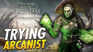 Trying Out The Arcanist Class on The Elder Scrolls Online: Necrom