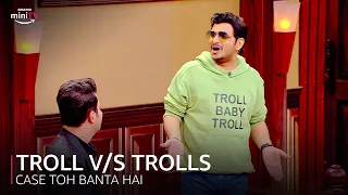 troll v/s trolls ft. #ParitoshTripathi | #AbhishekBachchan | Case Toh Banta Hai | Amazon miniTV