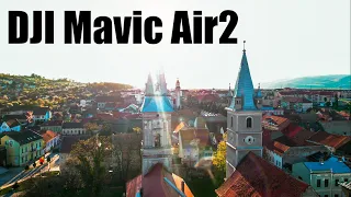 Dji Mavic Air2 Cinematic Romania The Reformed Church from Orăștie