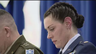 MN National Guard Maj. Katie Lunning honored with highest flying award
