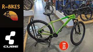 Brand New budget mtb Cube Aim 2023  mistygreen´n´black WALK-AROUND REVIEW