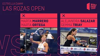 Resumen Cuartos de Final Marrero/Ortega vs Salazar/Triay Estrella Damm Las Rozas Open