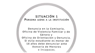 Protocolo de Intervención ante situaciones violencia de género en espacios educativos