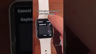 How To Get A Keyboard On Your Apple Watch ⌚️