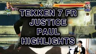 TEKKEN 7 FR JUSTICE PAUL HIGHLIGHTS