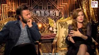 The Great Gatsby Joel Edgerton & Isla Fisher Interview
