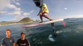 How to SUP Foil #2- Catching a Wave