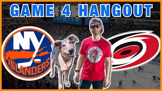 ISLANDERS vs HURRICANES Game 4 Hangout! (no game feed)