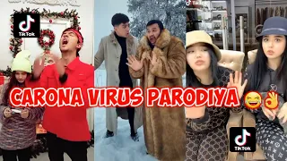 TIK TOK YULDUZLARI #TREND ABU VINES NASAFIY IYMONA KARONA VIRUS QO'SHIQ PARODIYA..