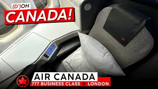 AIR CANADA 777 Business Class Trip Report【Toronto to London】Best in North America...?