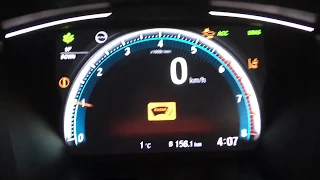 -(HONDA)- How to clear your Radar Warning Symbol - 2019 Civic GEN X