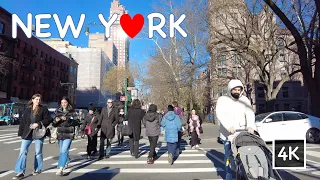 New York City, Upper West Side Manhattan City Walk Tour, Broadway, 4K Travel
