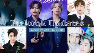 [Taekook updates] What happened in Week 5 January 2022 | Happy Taekook day (123/126), Flirting on IG