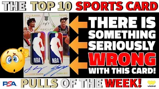 I HAVE NEVER SEEN THIS BEFORE! 😂 | Top 10 Sports Card Pulls Of The Week | EP 138