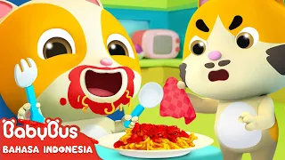 Kita Harus Bersopan Saat Di Restoran | Sopan Santun | Kebiasaan Baik Anak | BabyBus Bahasa Indonesia