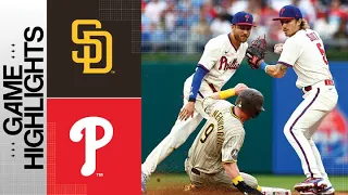 Padres vs. Phillies Game Highlights (7/16/23) | MLB Highlights