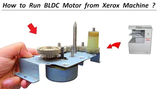 500 kg-mm | Run 24V 120W Brushless DC Motor from Photocopy Machine without BLDC Controller