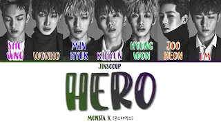 MONSTA X (몬스타엑스) - HERO (Color Coded Lyrics Eng/Rom/Han)