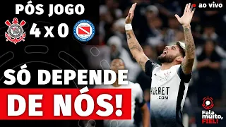 PÓS-JOGO | CORINTHIANS 4 X 0 ARGENTINOS JUNIORS | SUL-AMERICANA 2024 | 5ª RODADA