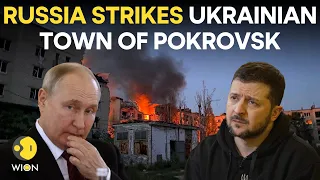 Russia says it hit Ukrainian command post in Pokrovsk region | Russia-Ukraine War LIVE | WION LIVE