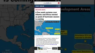 Hurricane Season Update 8/4/2021