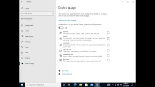 Windows 10 21H2 Device Usage will give personalized tips