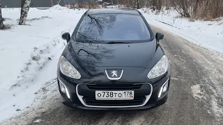 Peugeot 308 рестайлинг 2012г 1,6л ат Обзор