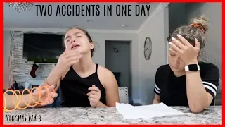 TWO ACCIDENTS IN ONE DAY " TOTAL DISASTER " VLOGMAS DAY 8