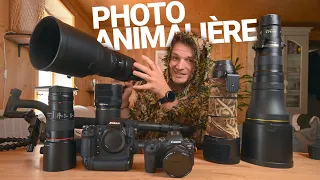 Mon matériel pour la photo animalière (j'ai TOUT changé)