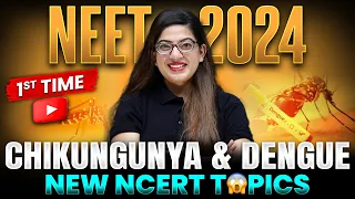 NEET 2024 - New NCERT Syllabus - CHIKUNGUNYA & DENGUE 🎯 1st Time on YouTube 🔥