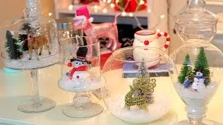 DIY Christmas/Winter Room Decor ~ Christmas Jars