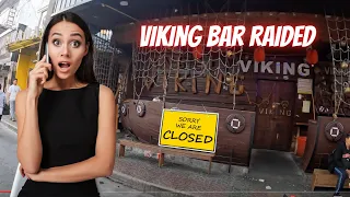VIKING BAR CLOSED... Korean thought he runs Angeles City but the Mayor said otherwise...  #police