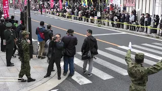 対馬駐屯地 創立38周年記念パレード①