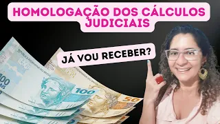 HOMOLOGAÇÃO DE CALCULOS JUDICIAIS