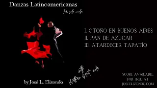 Danzas Latinoamericanas for solo viola - José Elizondo