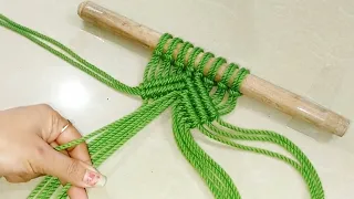 [PART 1] Simple Macrame Hanging Pattern 2024 - Macrame Pattern Tutorial - How to Tutorial