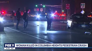 Woman killed in Columbia Heights pedestrian crash | FOX 9 KMSP