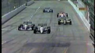 1992 Indycar CART Long Beach - Final Four Laps