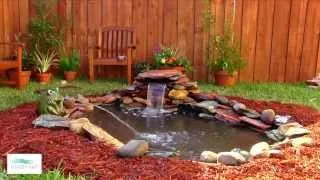 How to Add a Small Waterfall to Your Pond