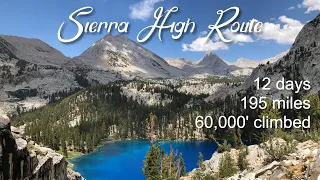 Sierra High Route: An Off-Trail Documentary