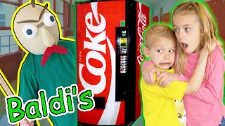 Baldi's Basics Has A SODA Machine!