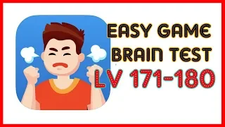 Easy Game Brain Test Level 171 172 173 174 175 176 177 178 179 180 Walkthrough Solution