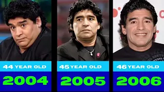 Diego Maradona - Transformation From 1 to 60 Years Old