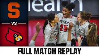 Syracuse vs. Louisville Full Match Replay | 2023 ACC Volleyball