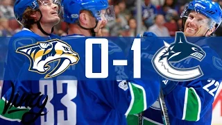 Canucks vs Predators | Highlights | Jan. 17, 2017 [HD]