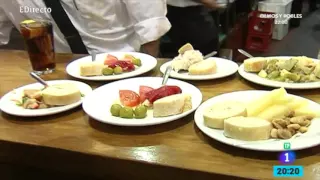 Tapas de Granada. Reportaje y directo en "España Directo"