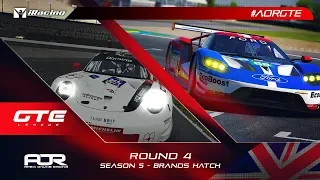 iRacing | AOR GTE League | S5 | R4: Brands Hatch