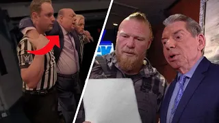 Paul Heyman Backstage Fight... Brock Lesnar Vs Roman Reigns Sell-out Strategy...WWE Loses 15 Million